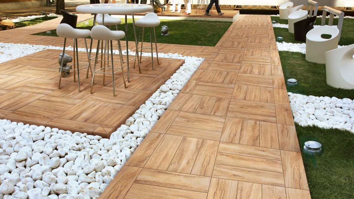 Brown Ecowood Sadon 15*45.5 керамогранит "Sadon"