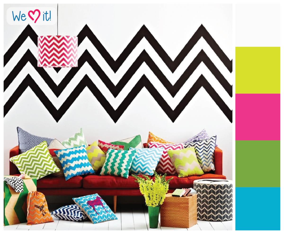 Геометрические узоры и орнаменты в интерьере