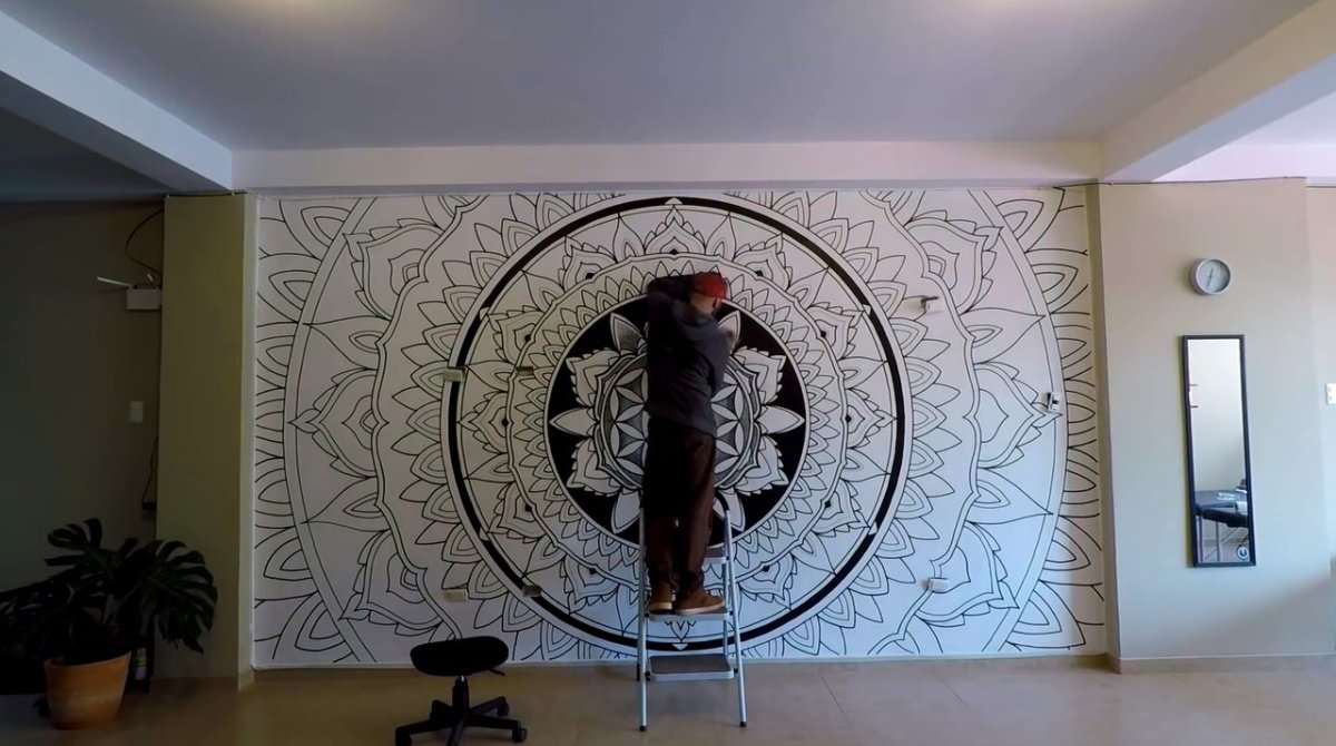 Мандала на всю стену