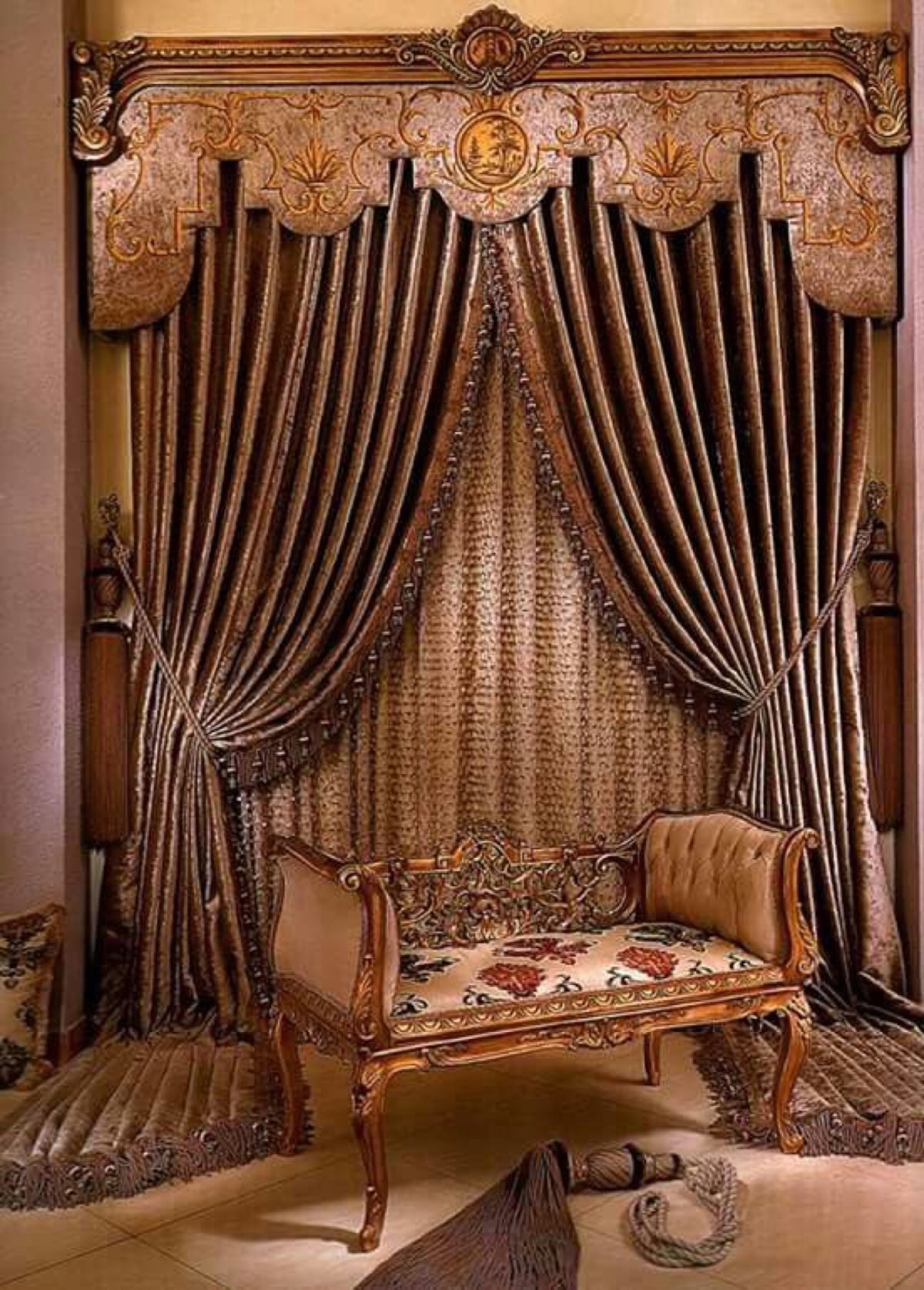 Занавески старомодно