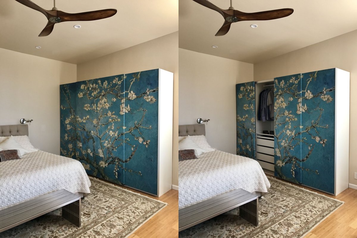 Поклейка обоев мастер