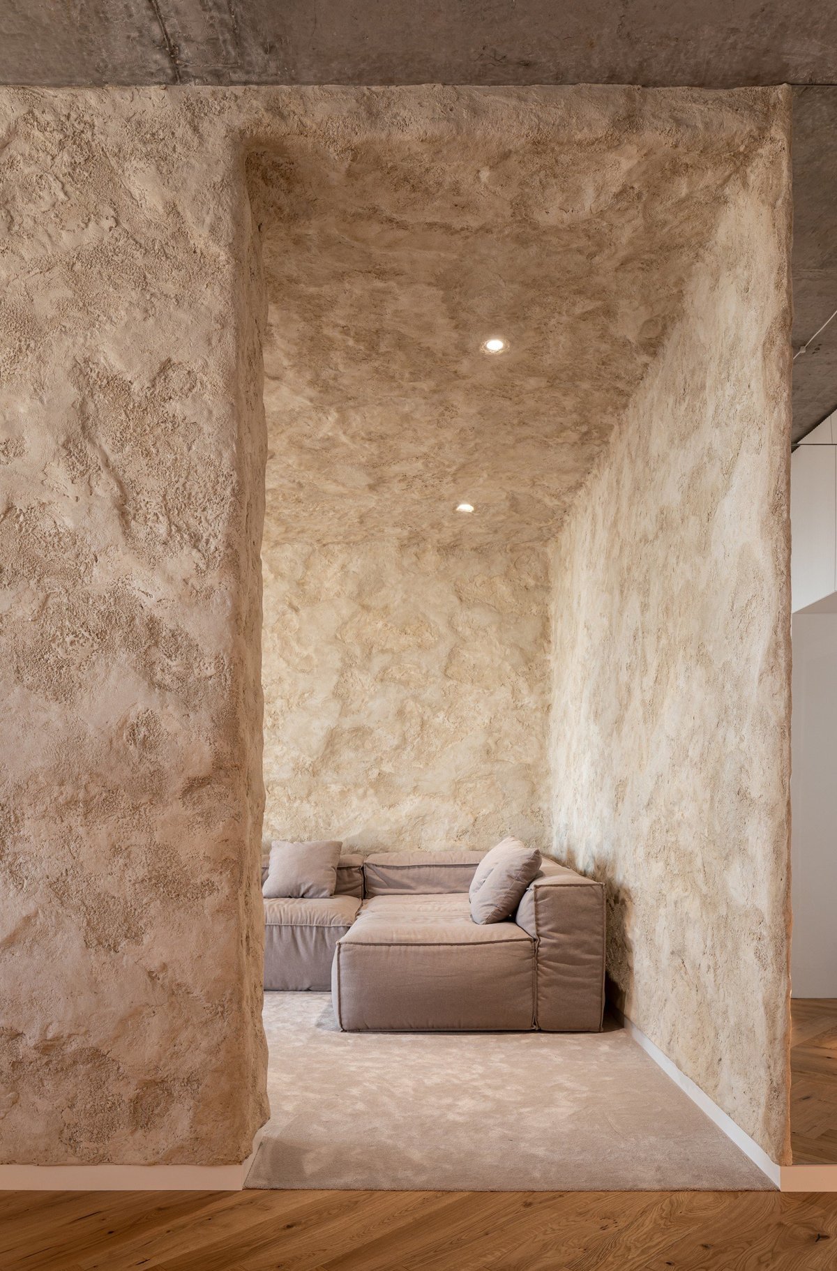 Штукатурка Мазанка в интерьере