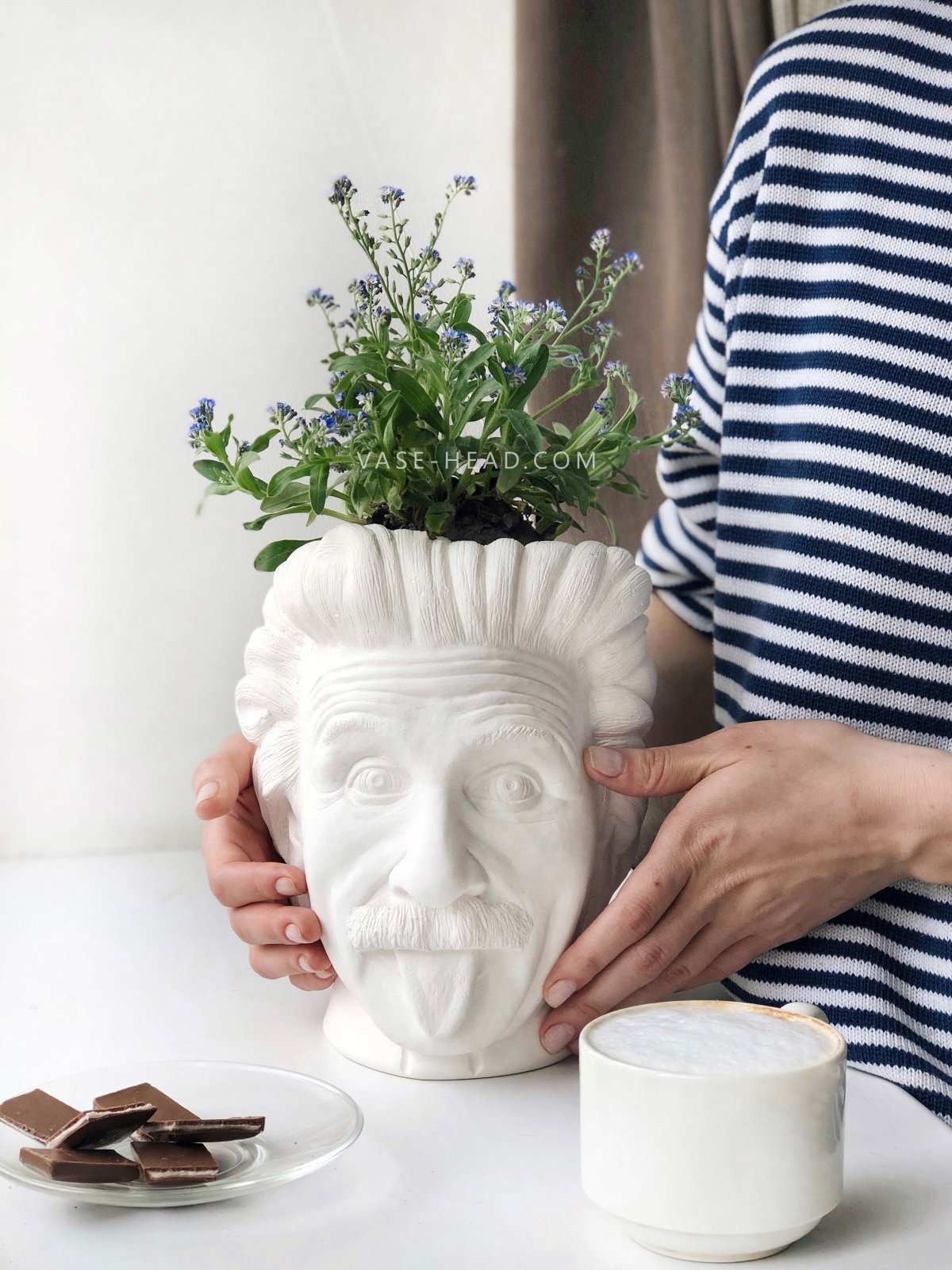 Кашпо голова