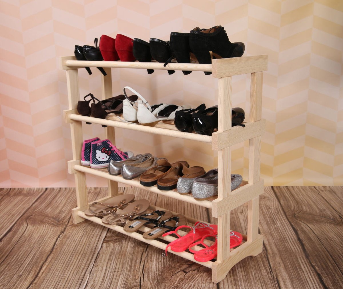 Необычная полка для обуви