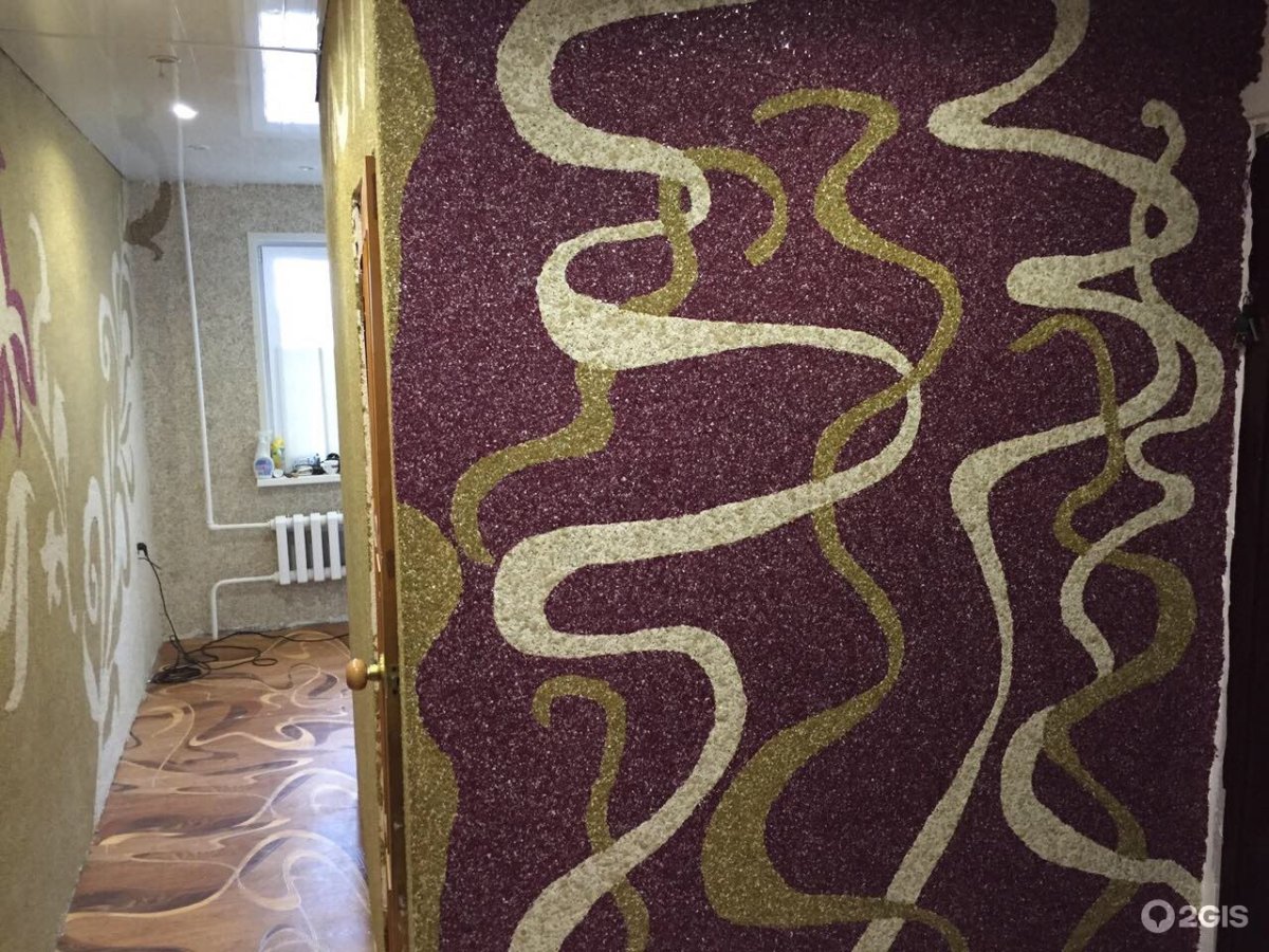 Жидкие обои 2021