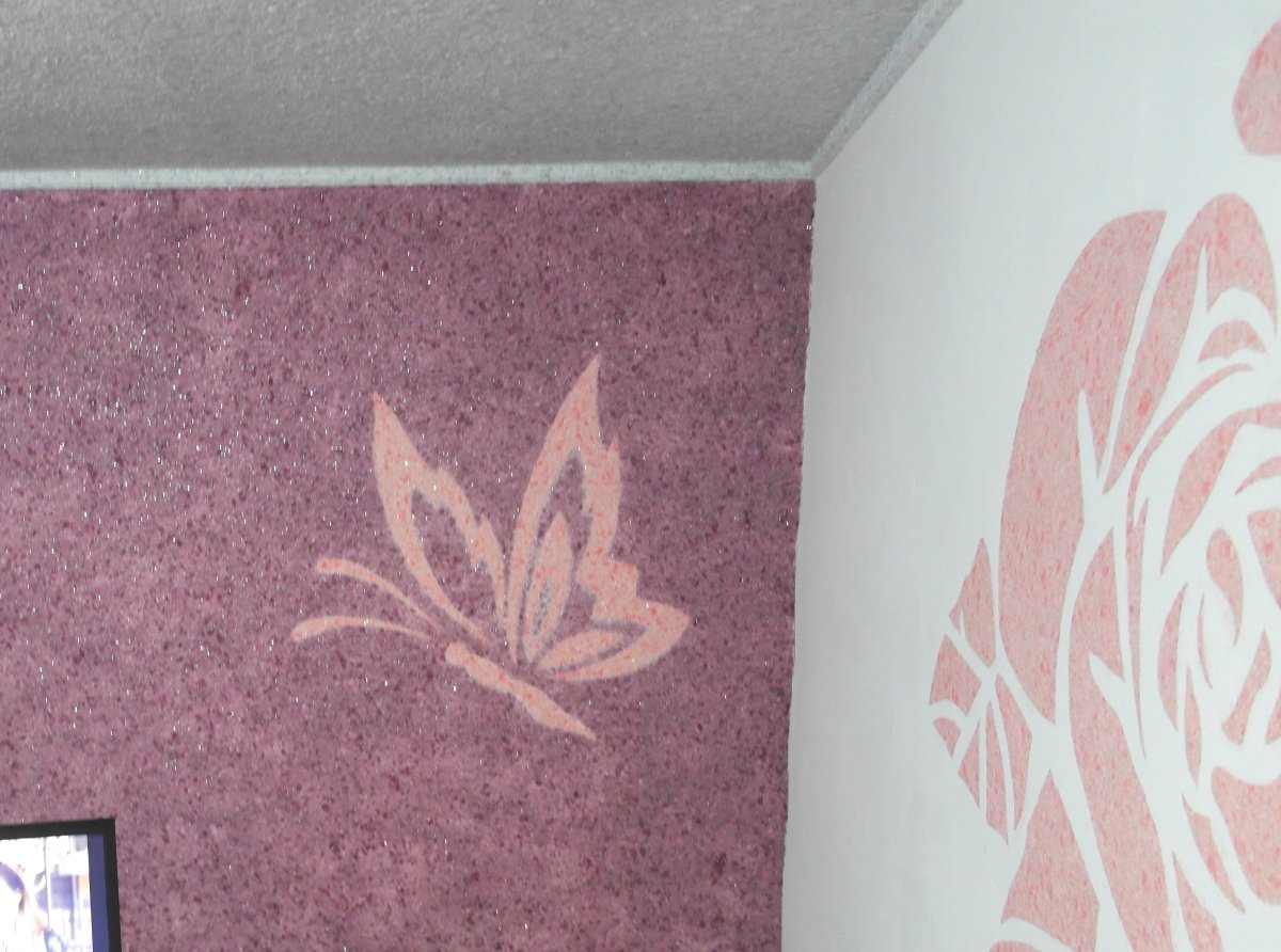 Жидкие обои рисунки