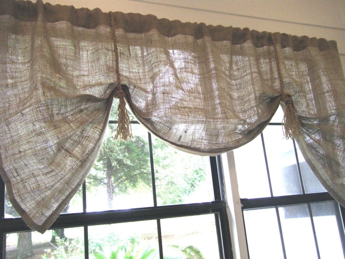 Жалюзи из Мешковины