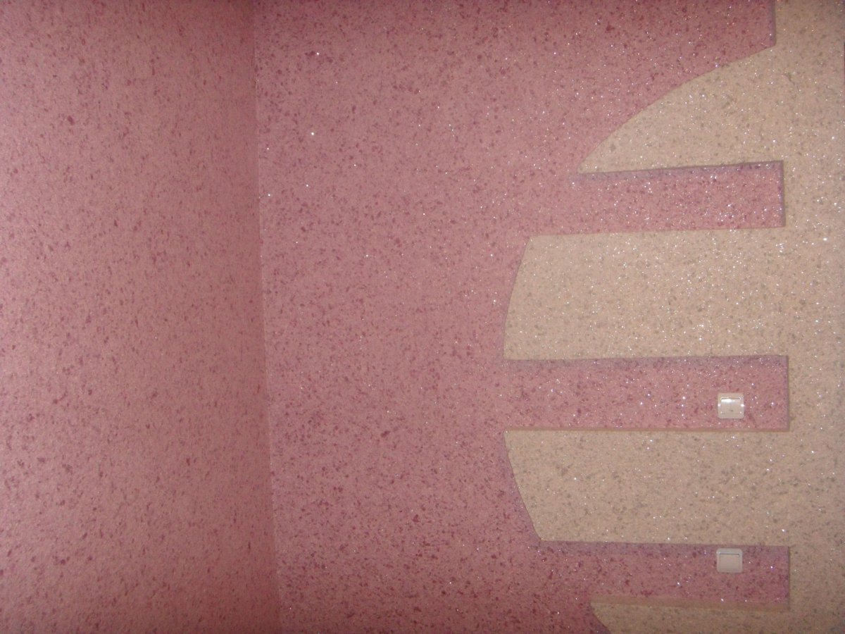 Декор жидкими обоями