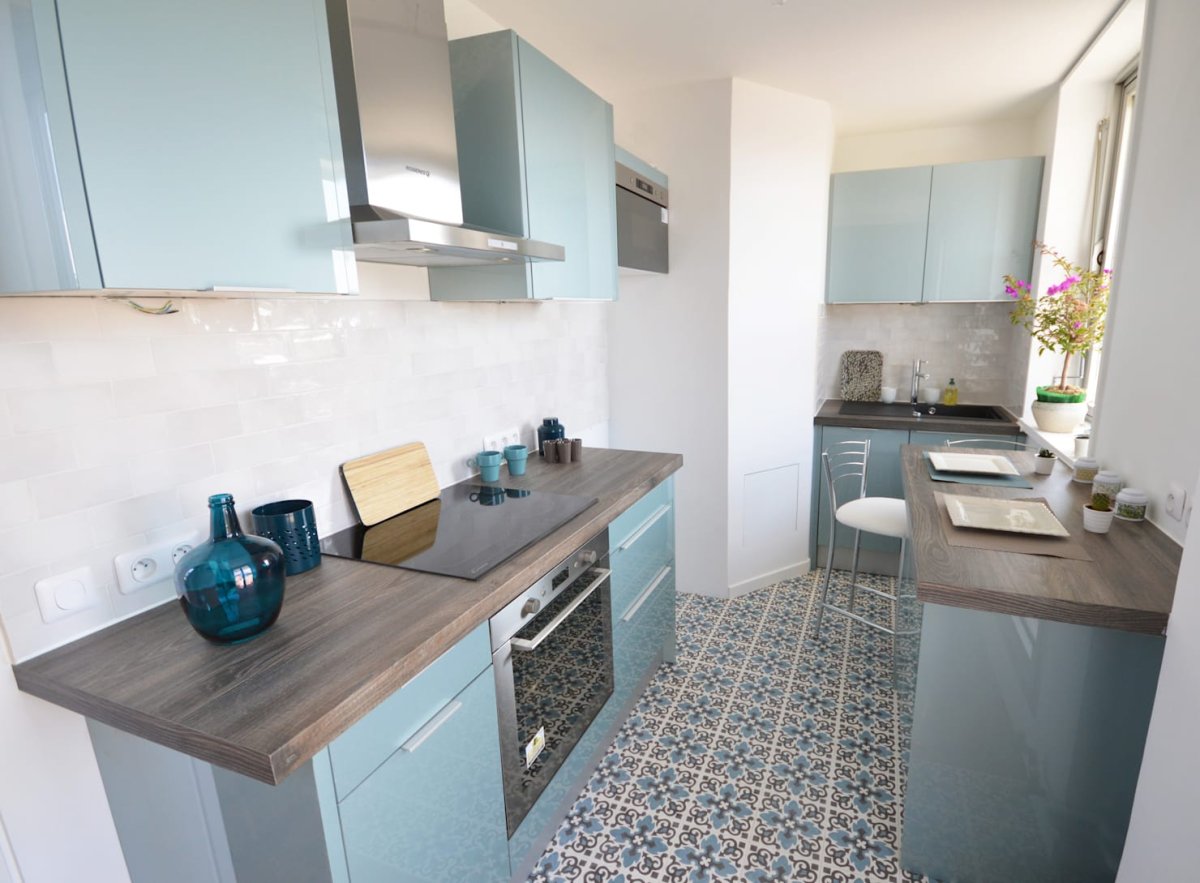 Голубая кухня на Экспо