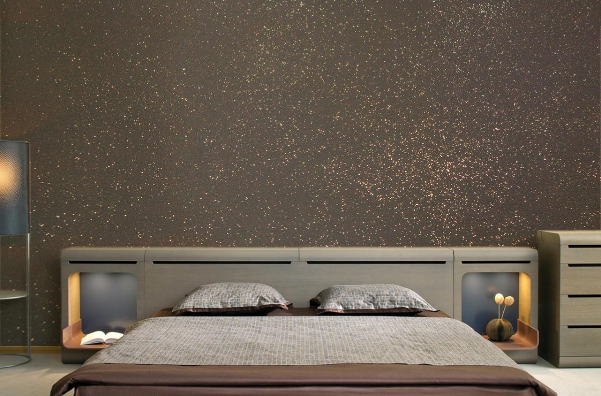 Краска с глиттером для стен