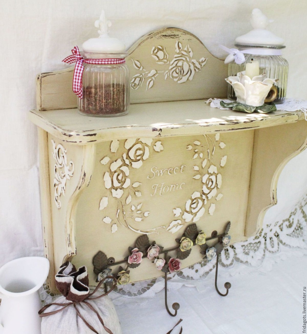 Расписная мебель в стиле Прованс