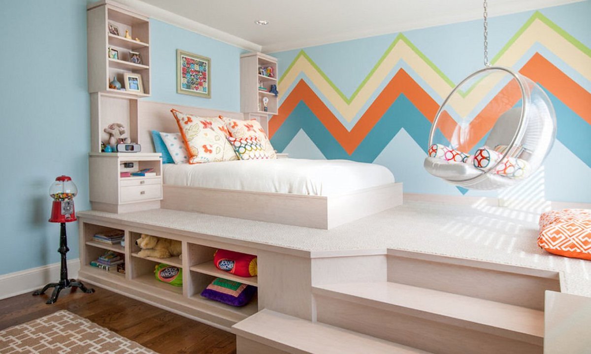 Кровать подиум для подростка