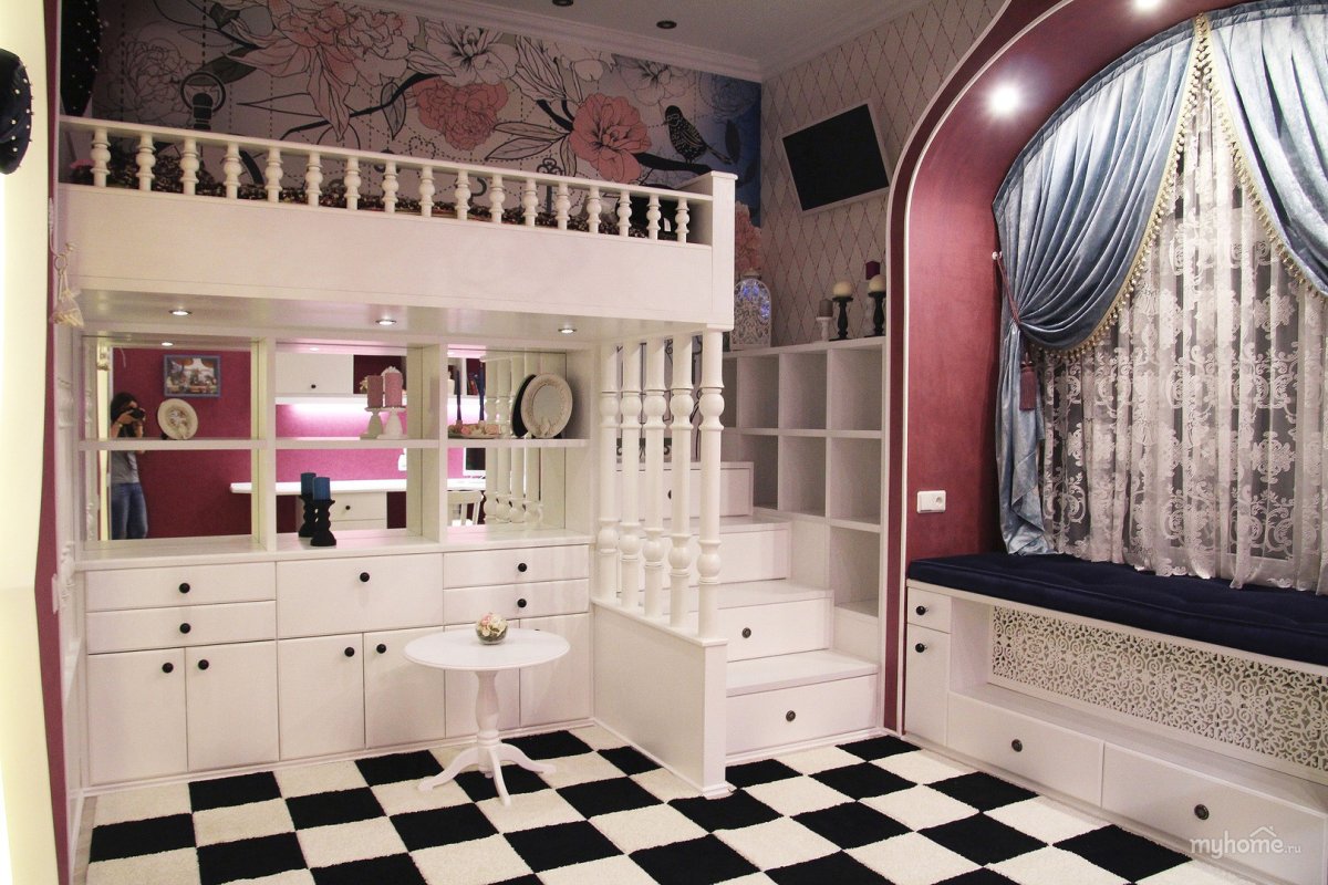 Комната 15 кв м для двоих детей разнополых детей