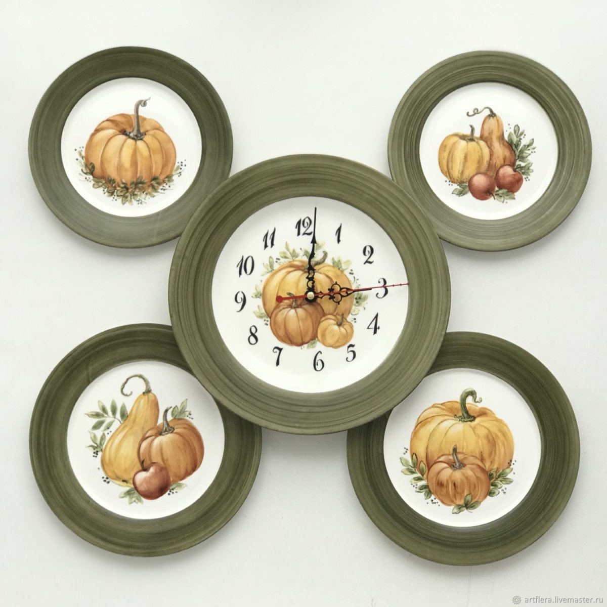 Турецкие тарелки в интерьере