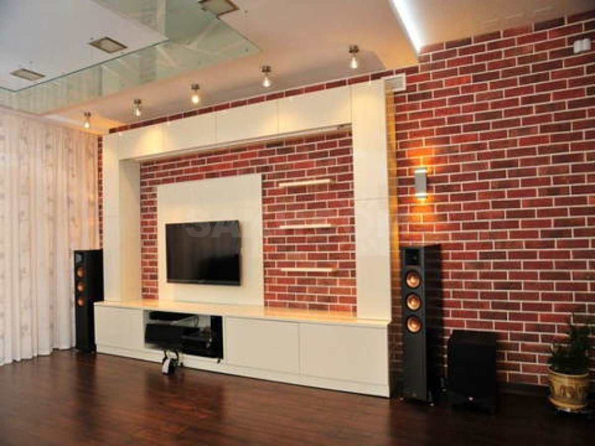 Клинкерный кирпич в интерьере