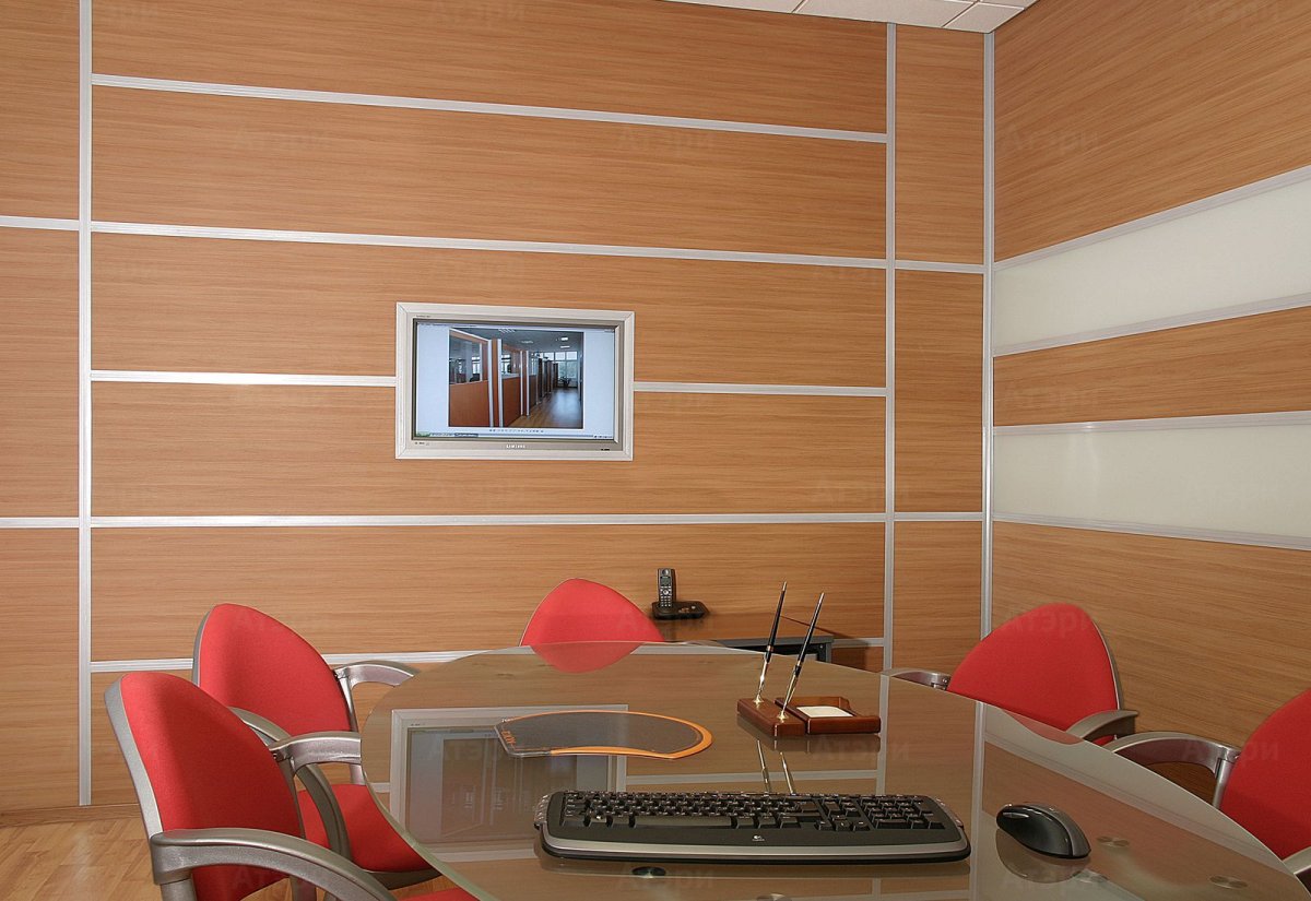 Отделка стен бытовки