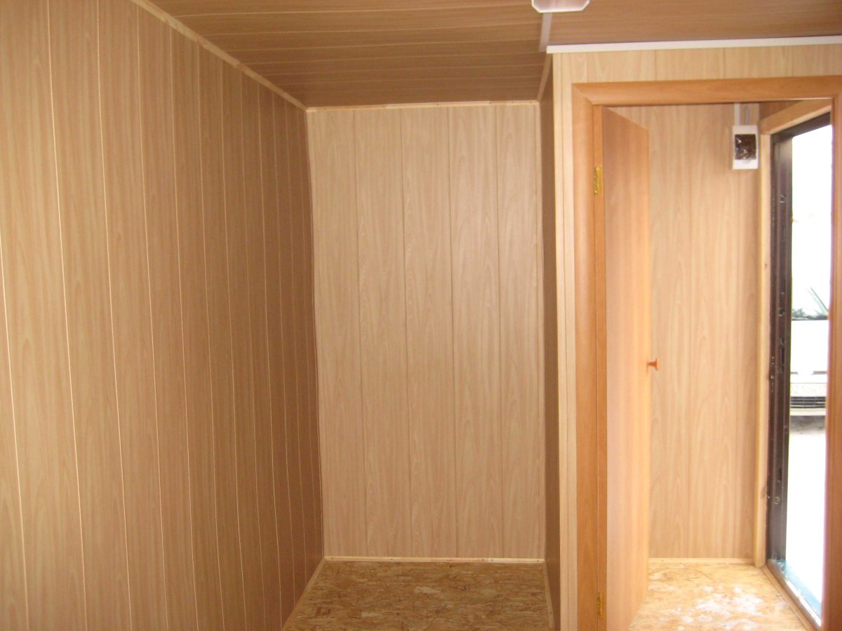 МДФ панели в дачном домике