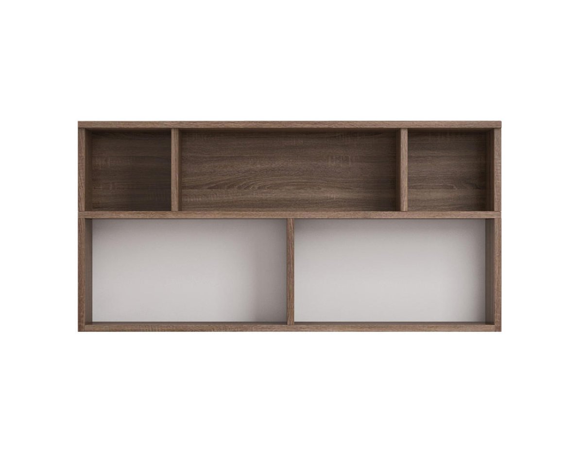 Книжные полки над комодом