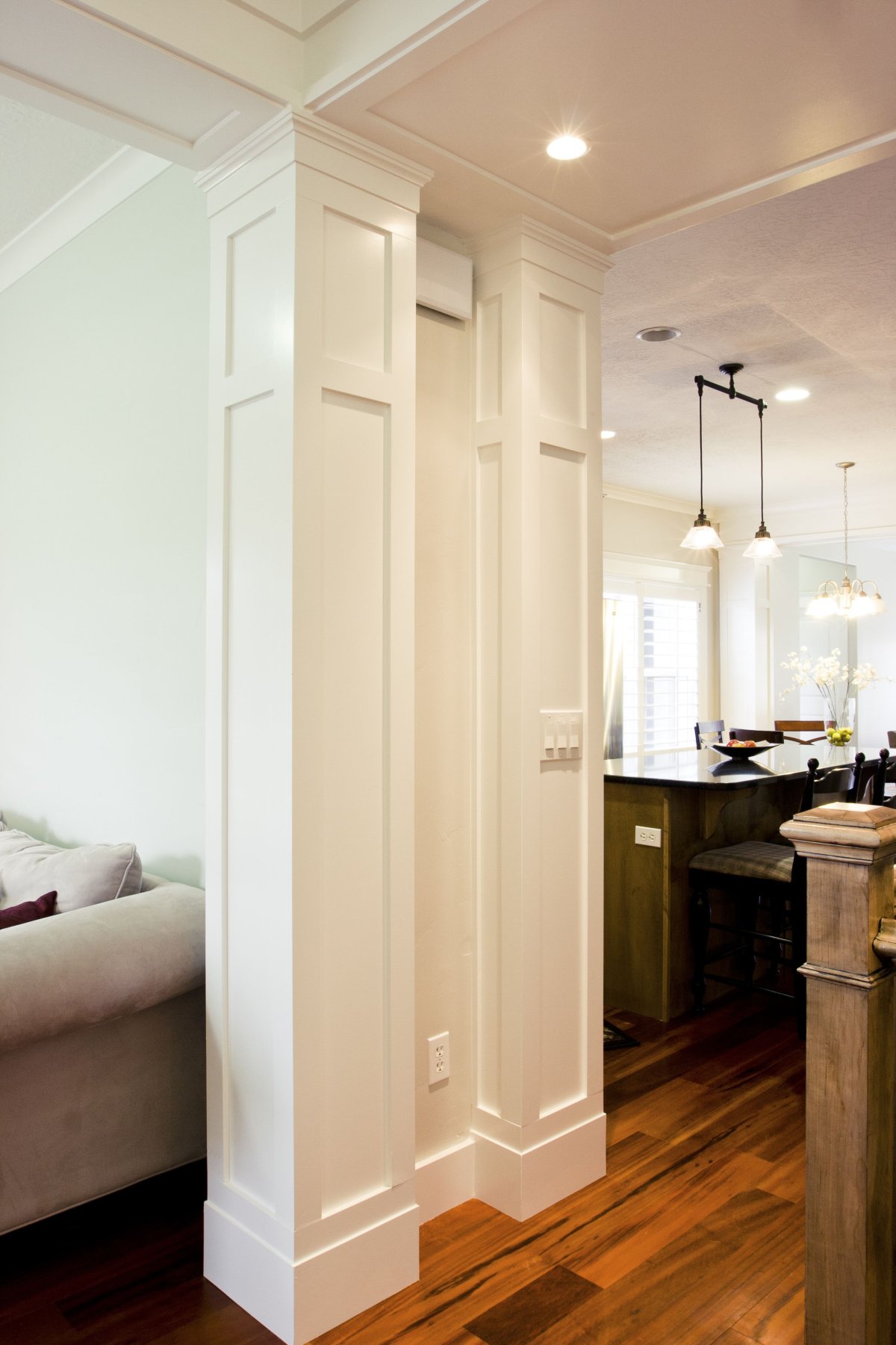 Декоративная облицовка колонн