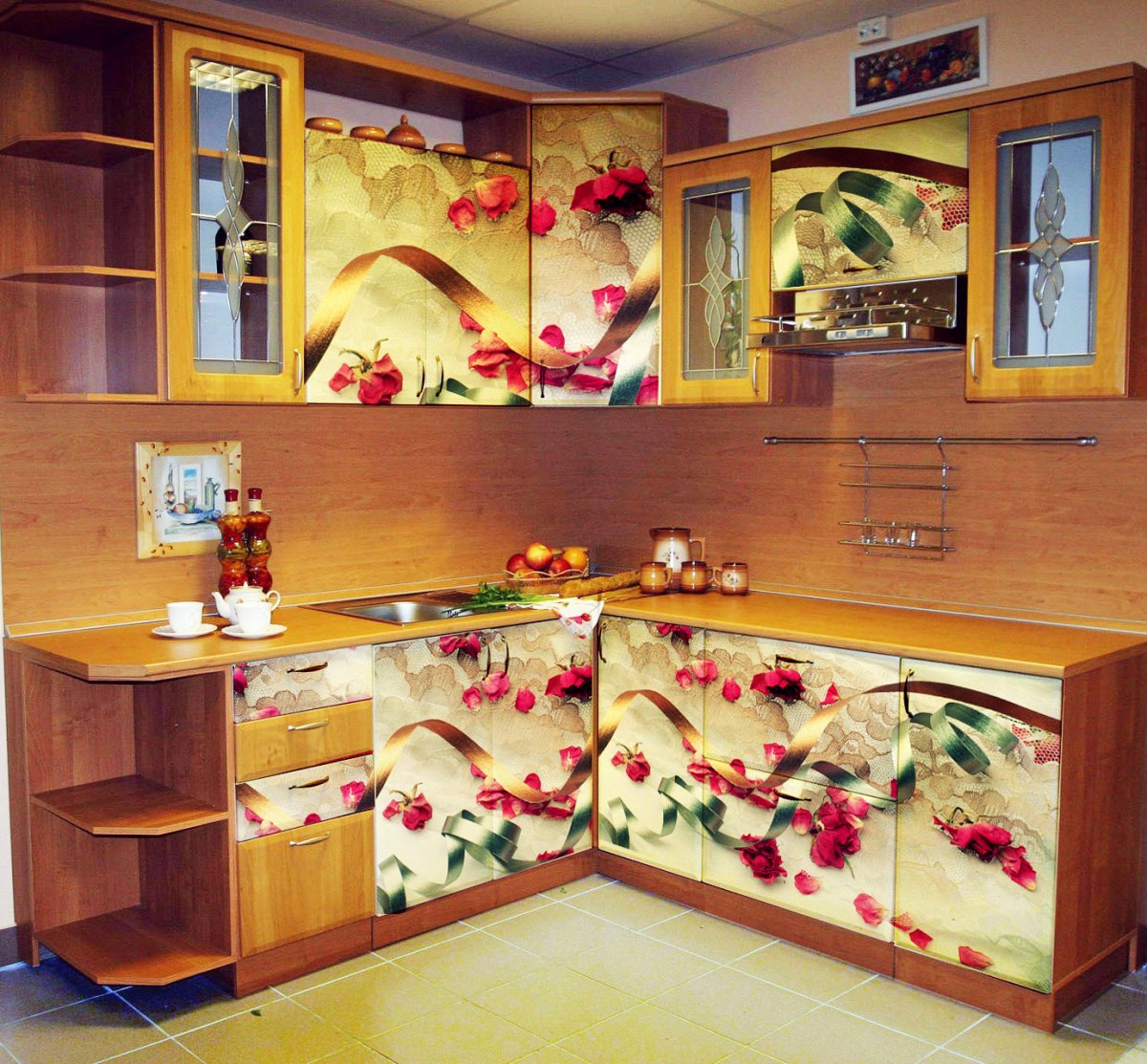 Пленка на кухонный фартук