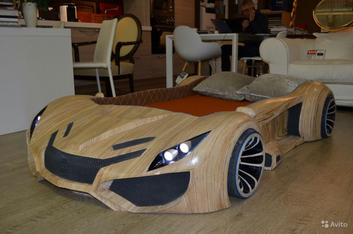 Кровать из фанеры