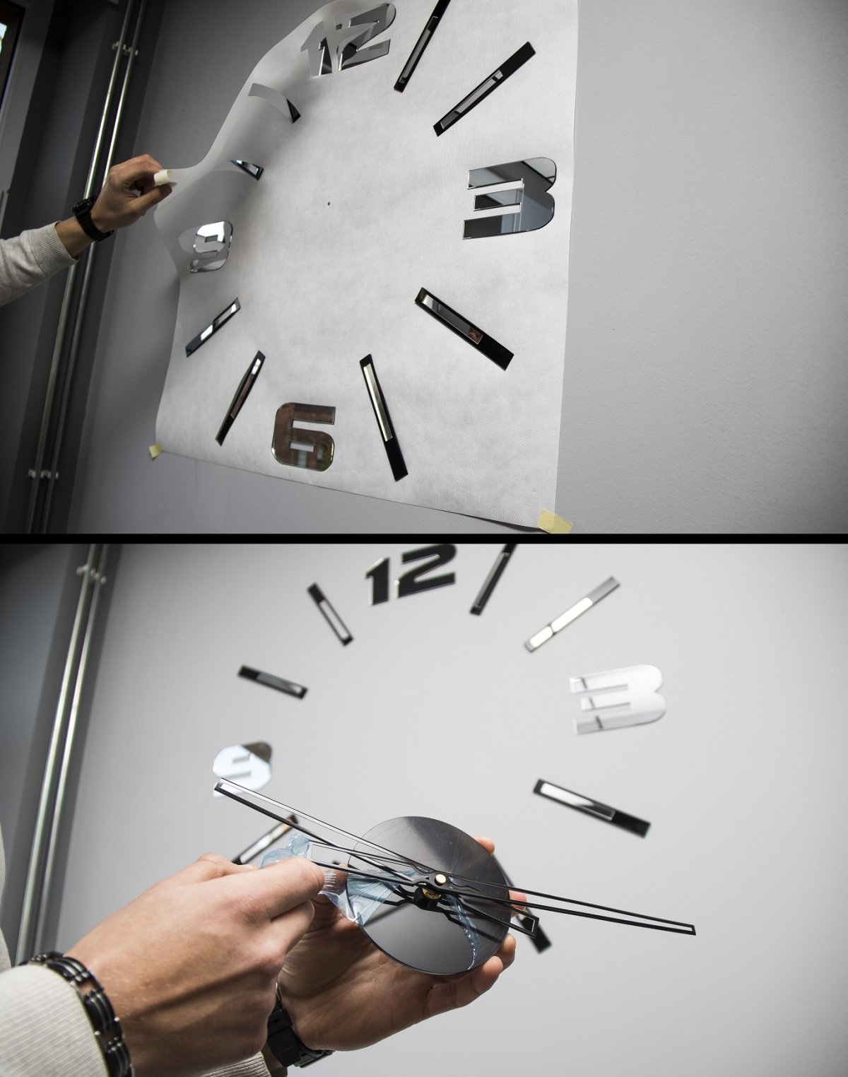 Модные настенные часы