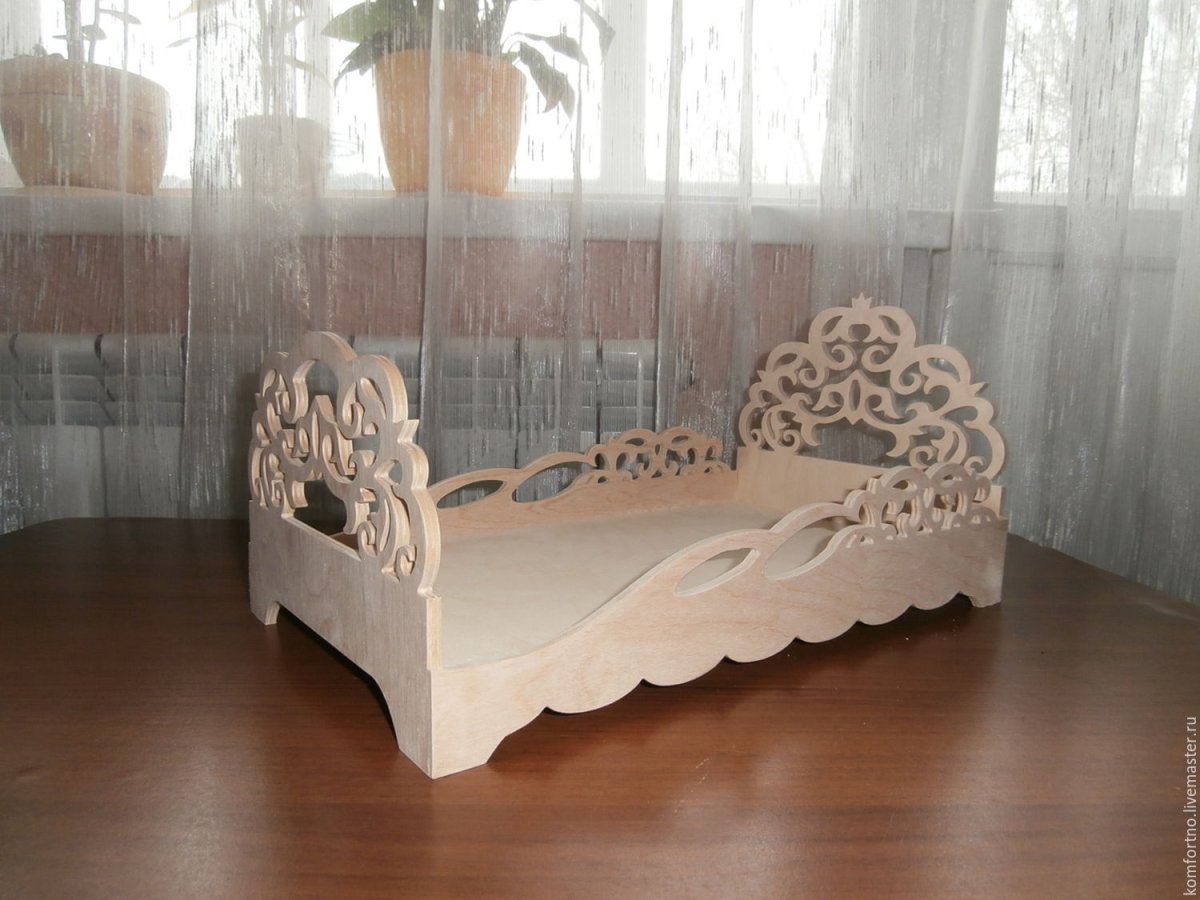 Каркас кровати из фанеры