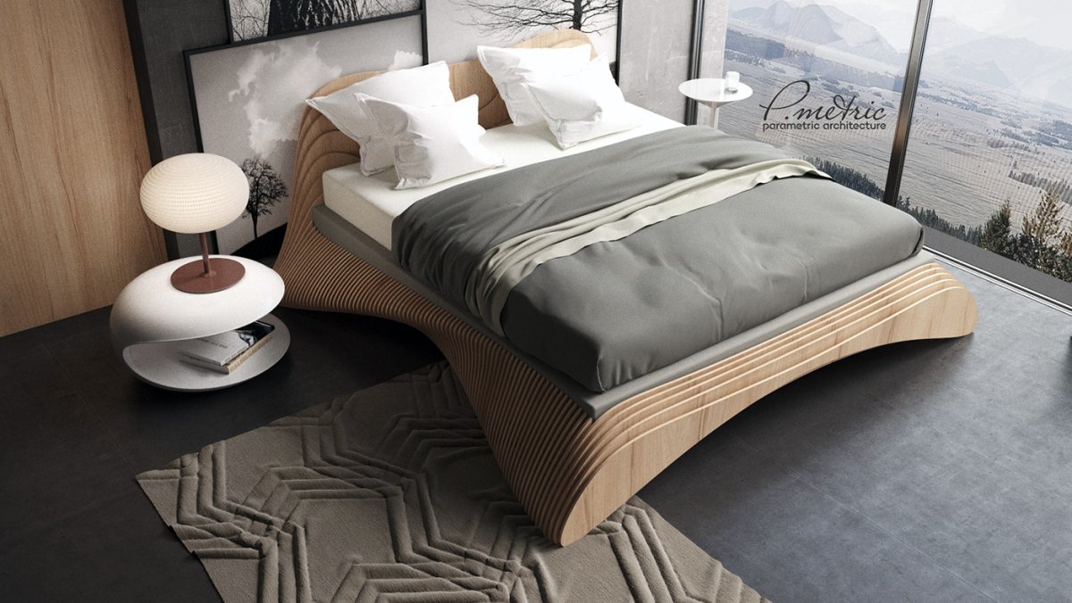 Детская кроватка из фанеры