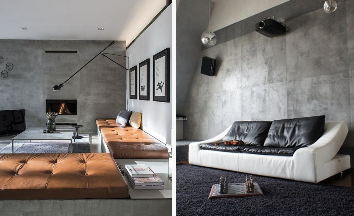 Клавелл лофт бетон