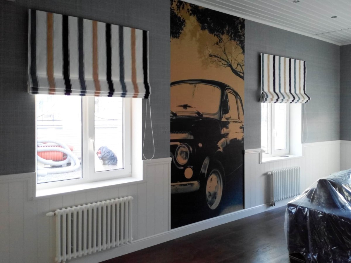 Вертикальные жалюзи в детскую комнату мальчику