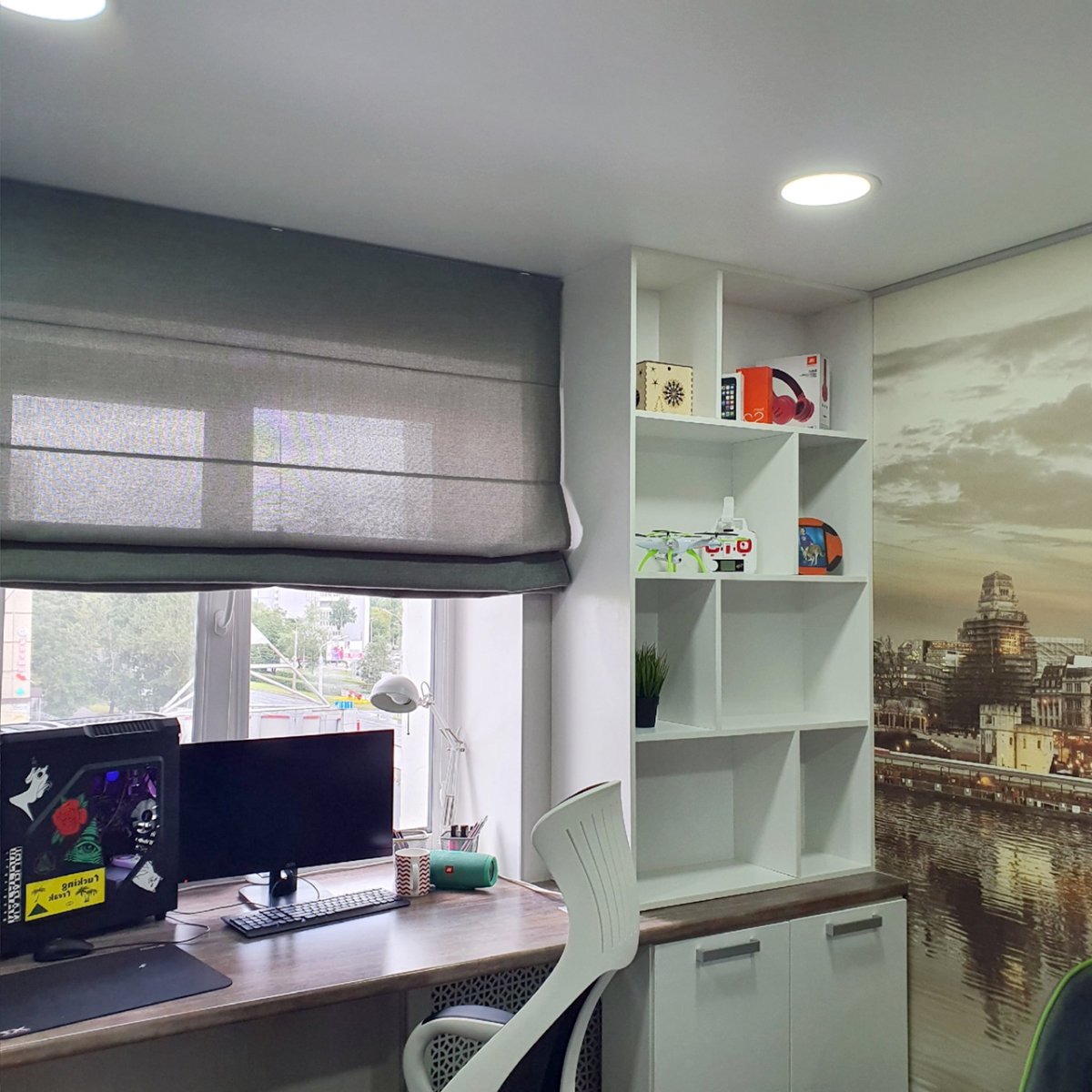 Римские шторы в комнату подростка мальчика