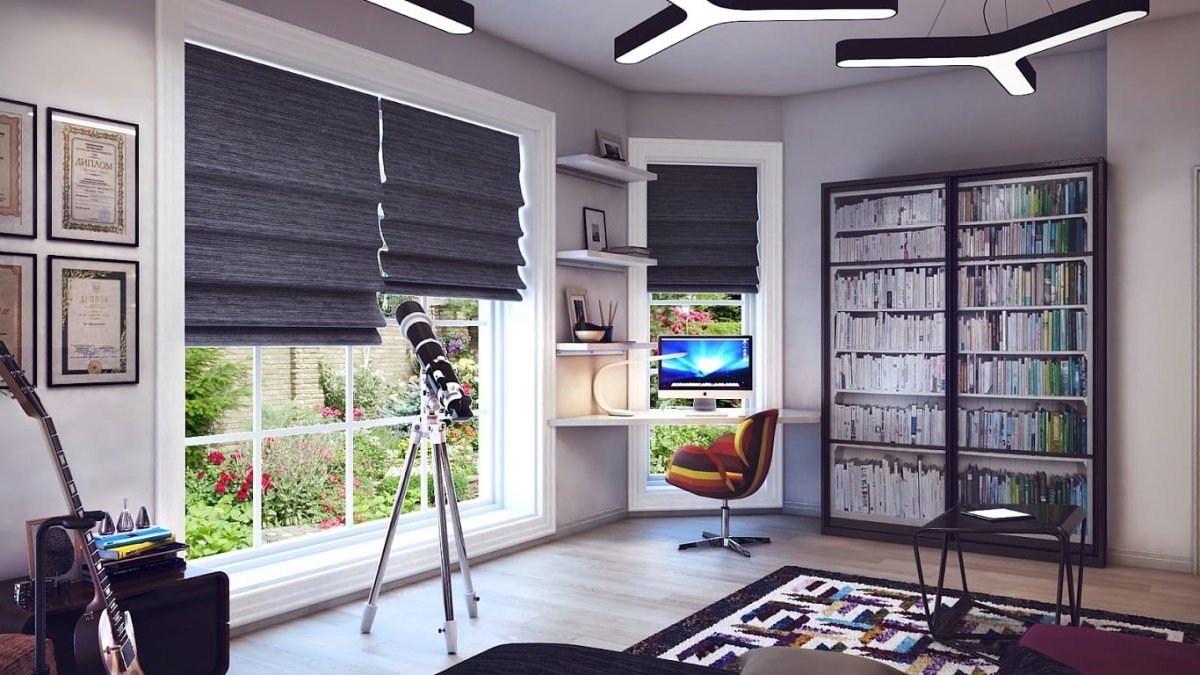 Жалюзи в комнату подростка