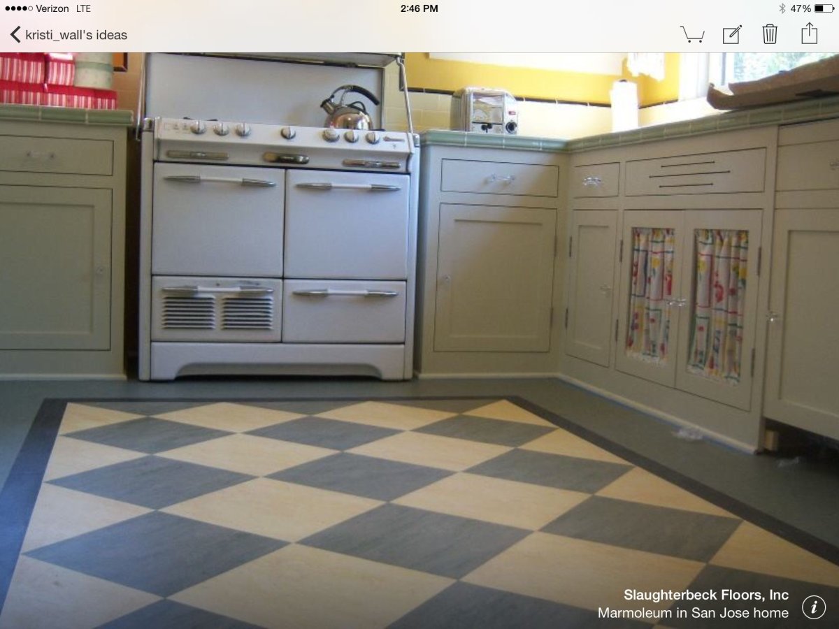 Толстый линолеум на кухню