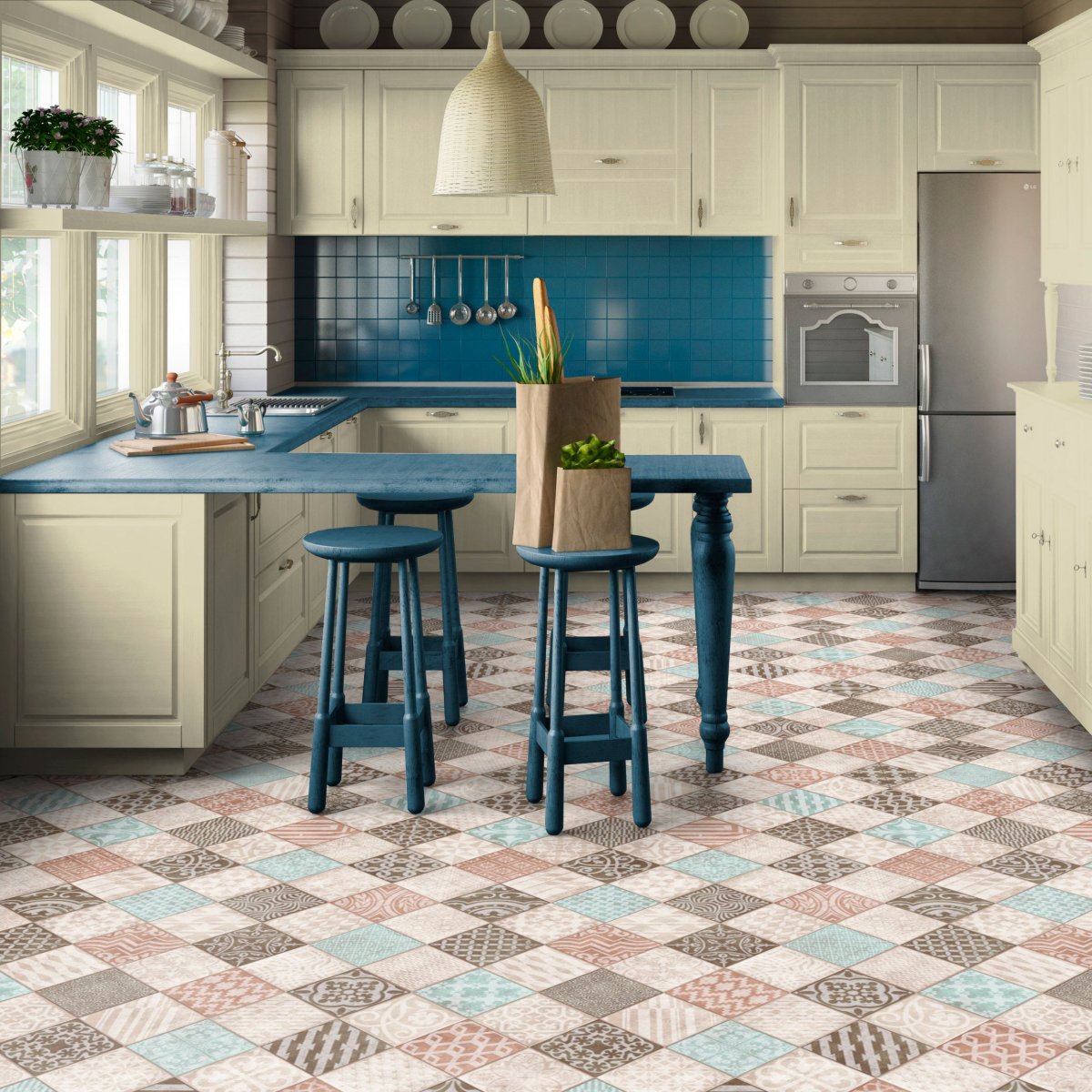 Линолеум на кухню 2021