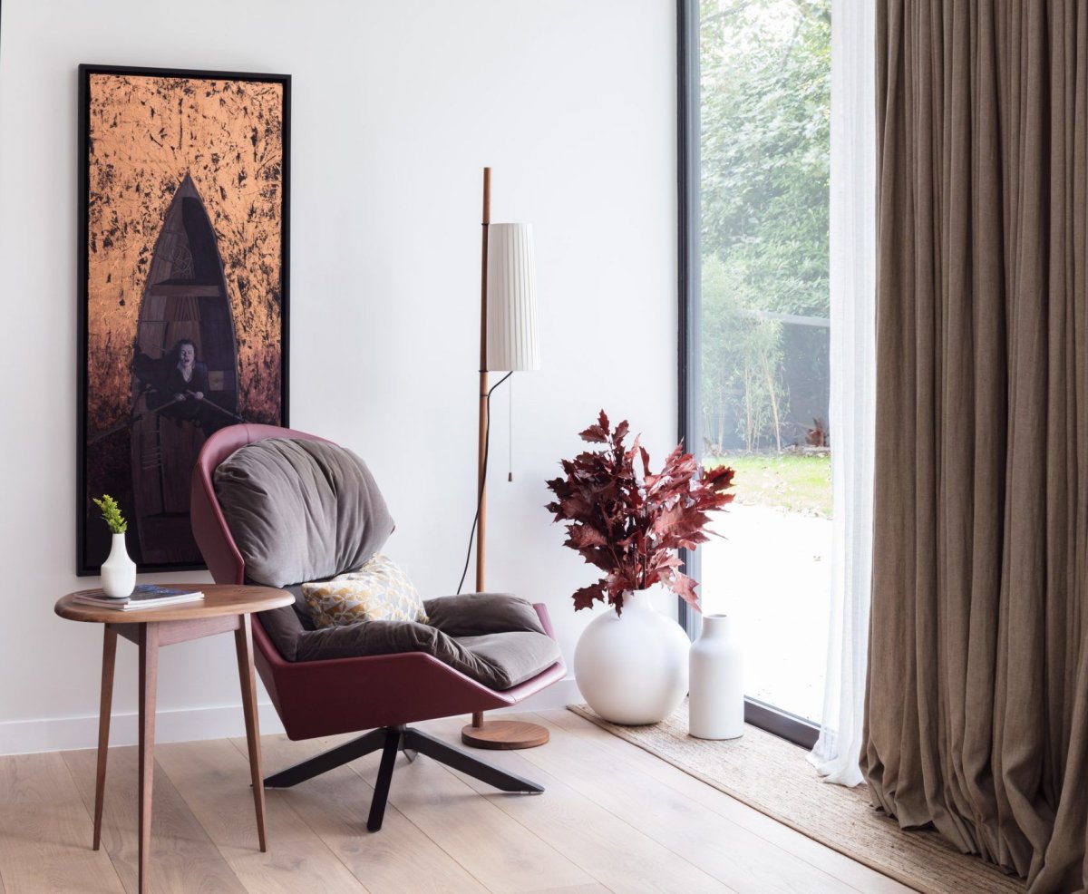 Серый интерьер Минимализм