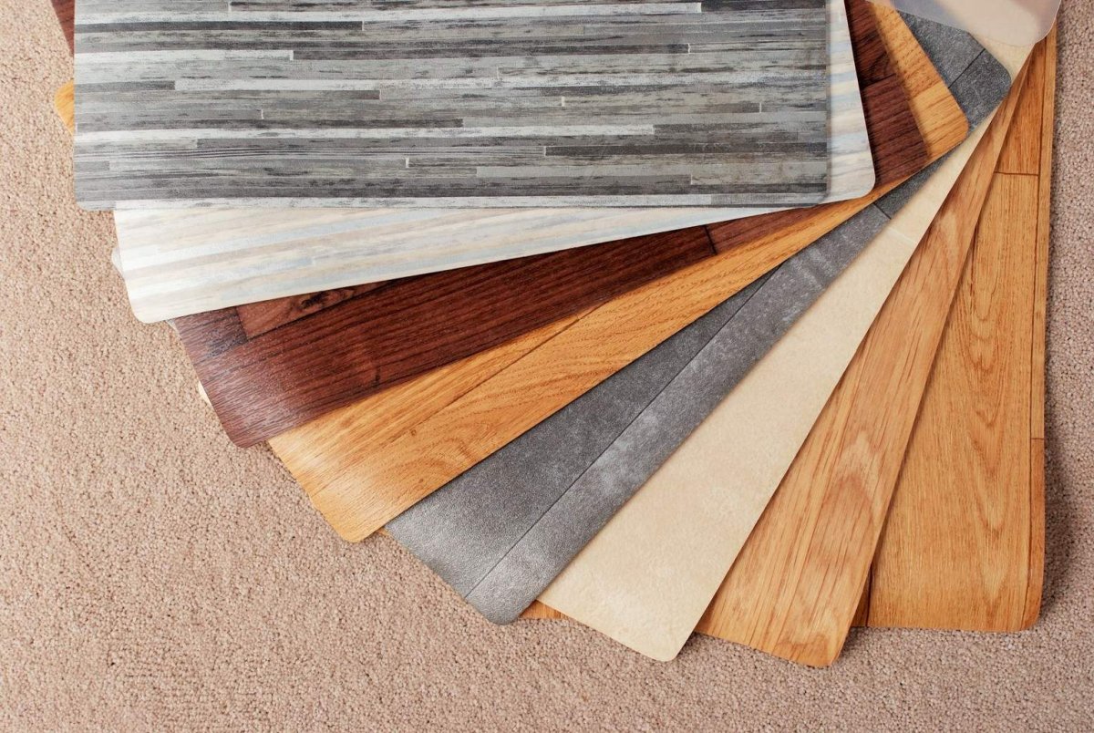 Плитка ПВХ беззамковая