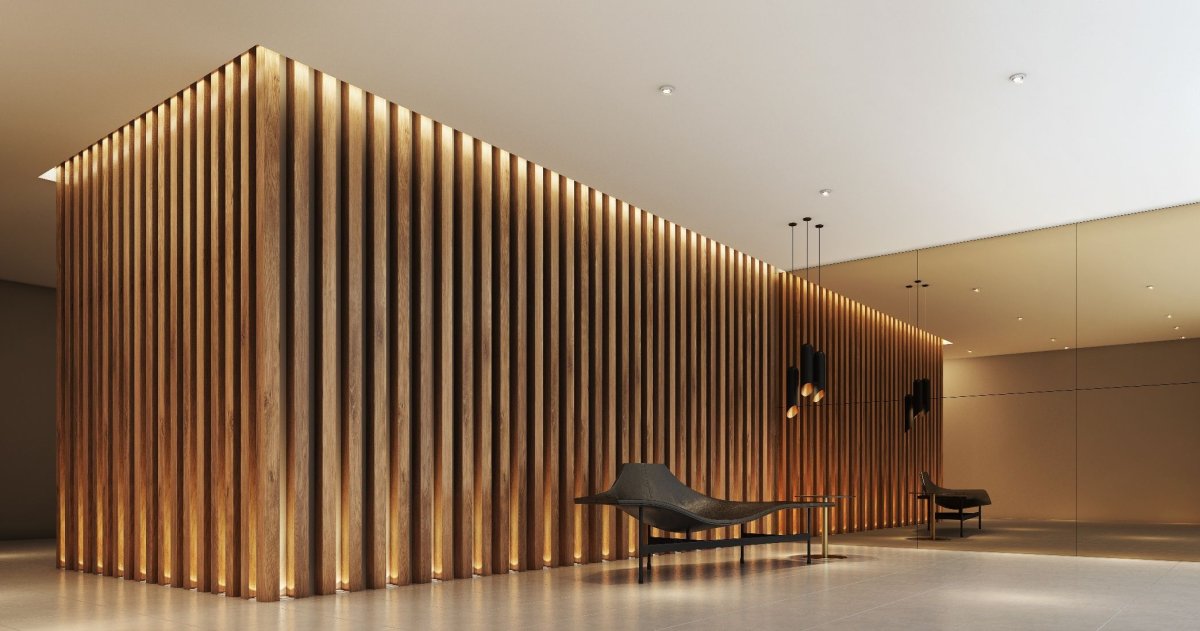 Прутья деревянные на потолке