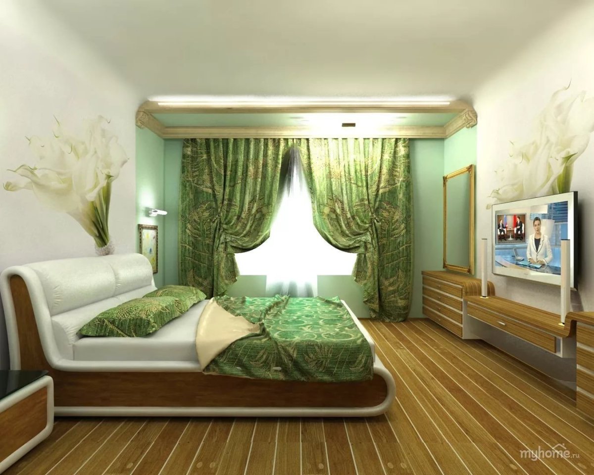 Шторы под салатовые стены