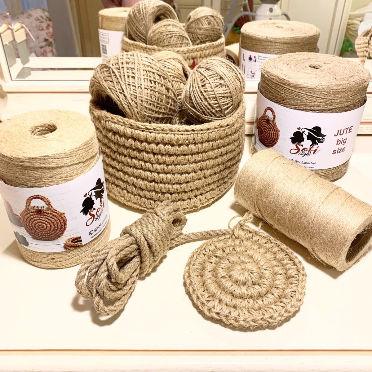 Декоративный канат в интерьере