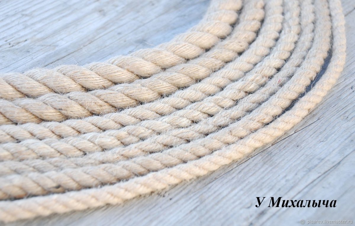 Джутовый канат в бане