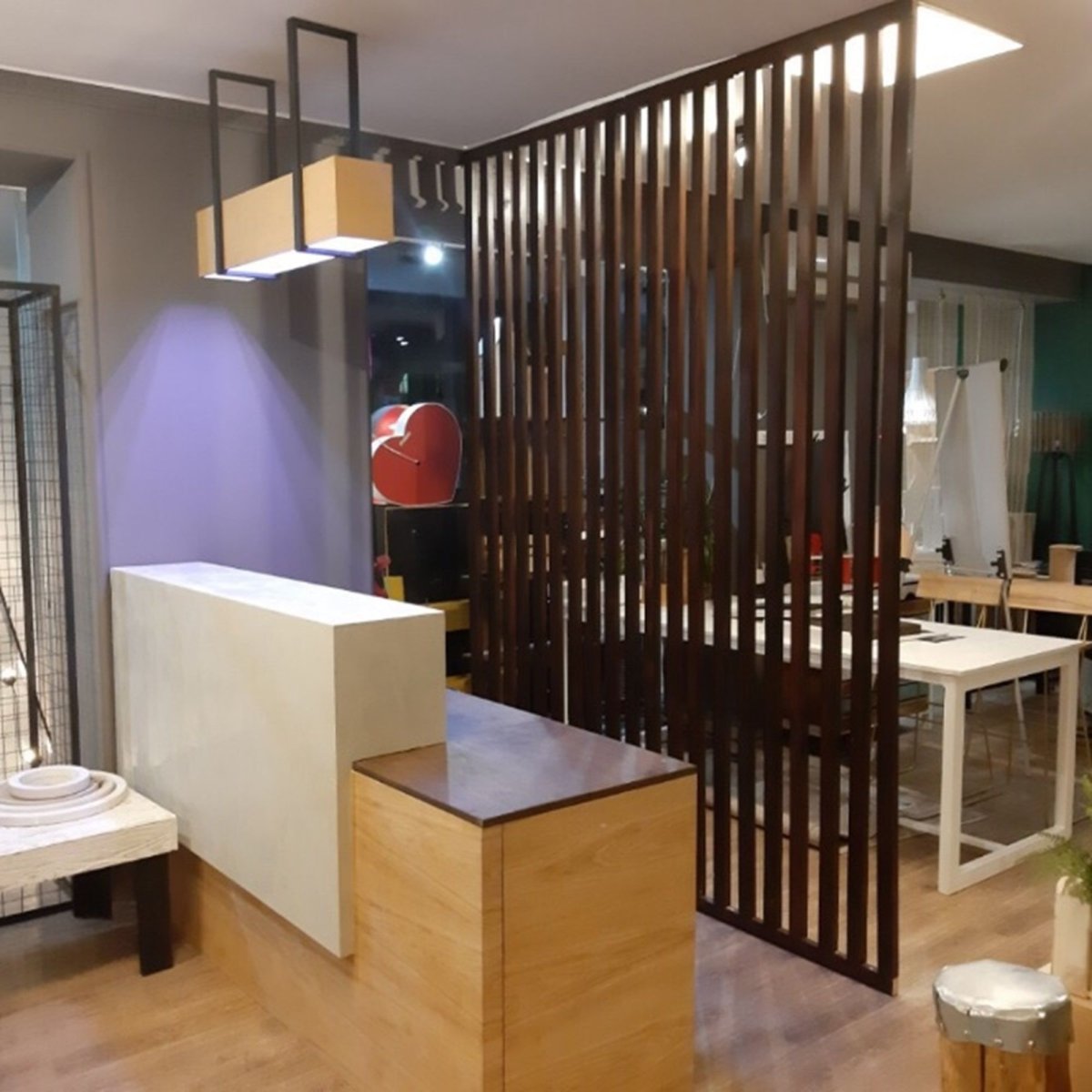 Зонирование рейками