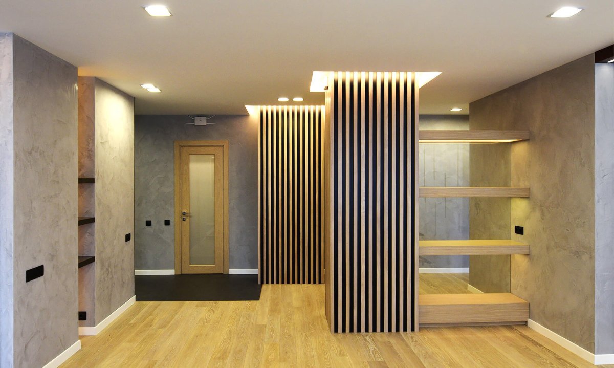 Реечная перегородка с поворотным механизмом Sofia 37