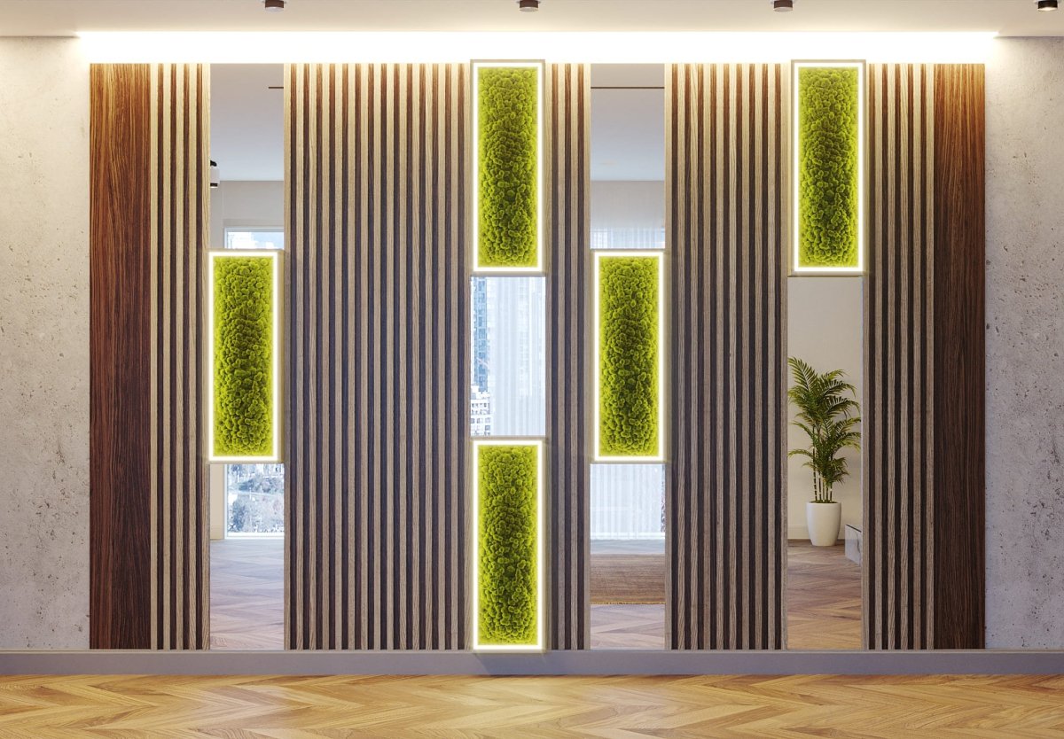 Реечные перегородки