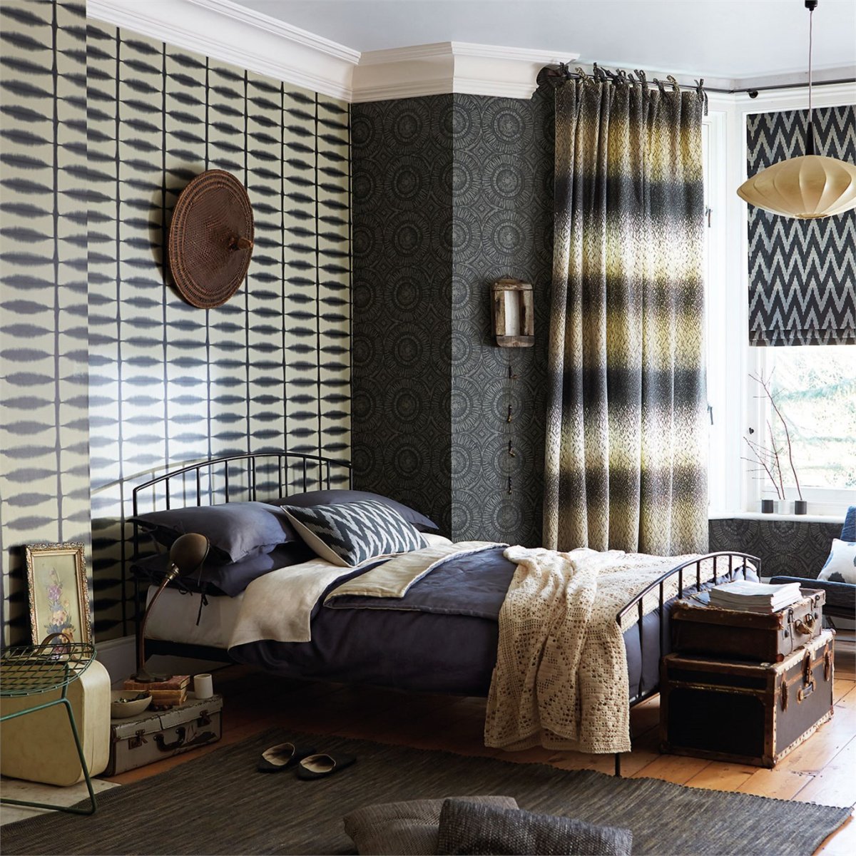 Гусиная лапка в интерьере