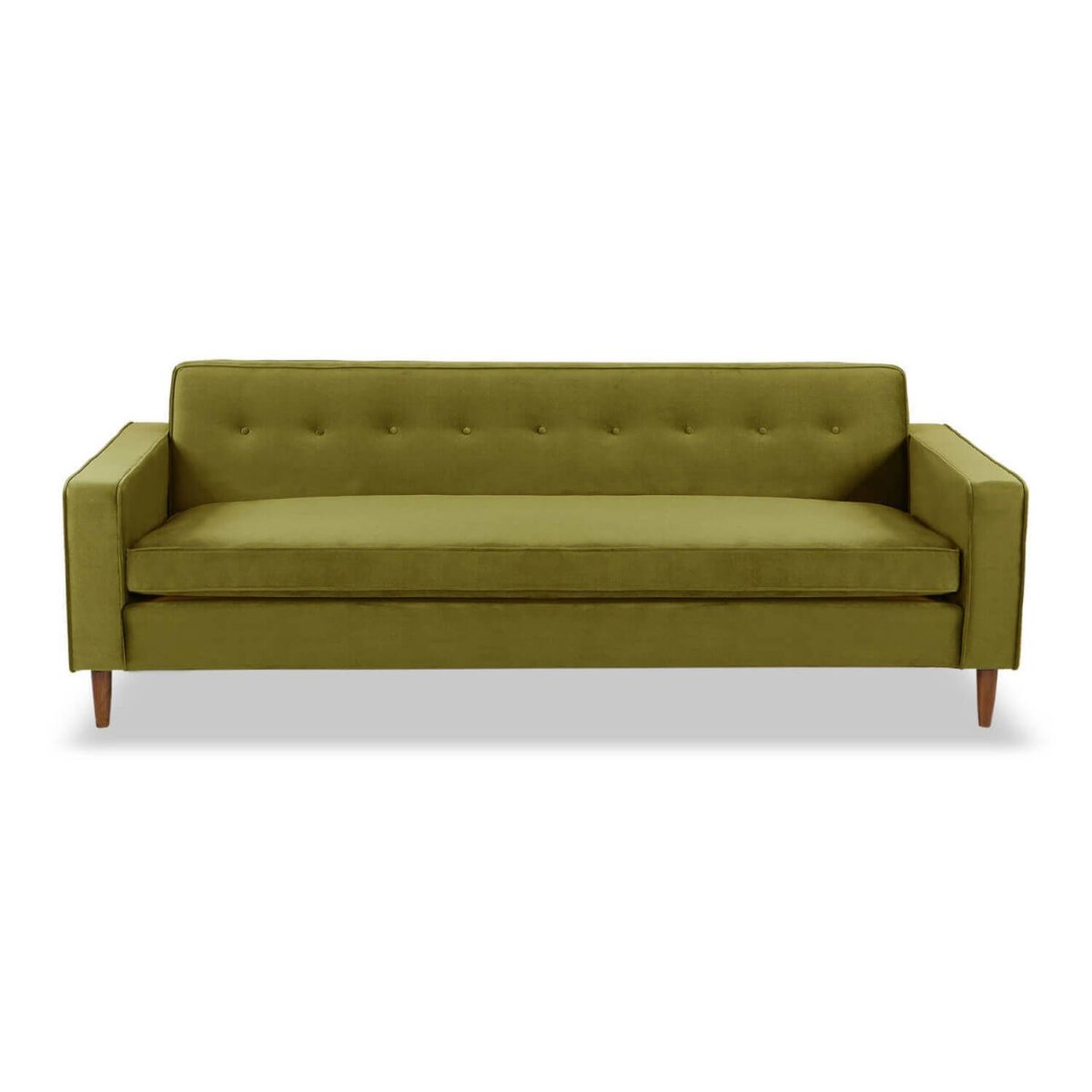 Оливковый диван в интерьере