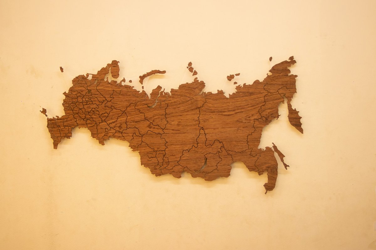 Россия на карте мира