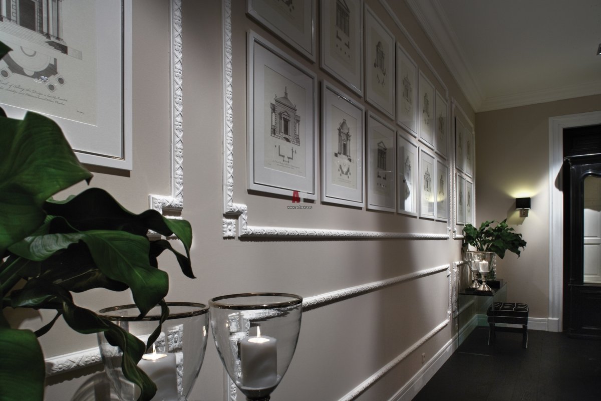 Молдинги в интерьере