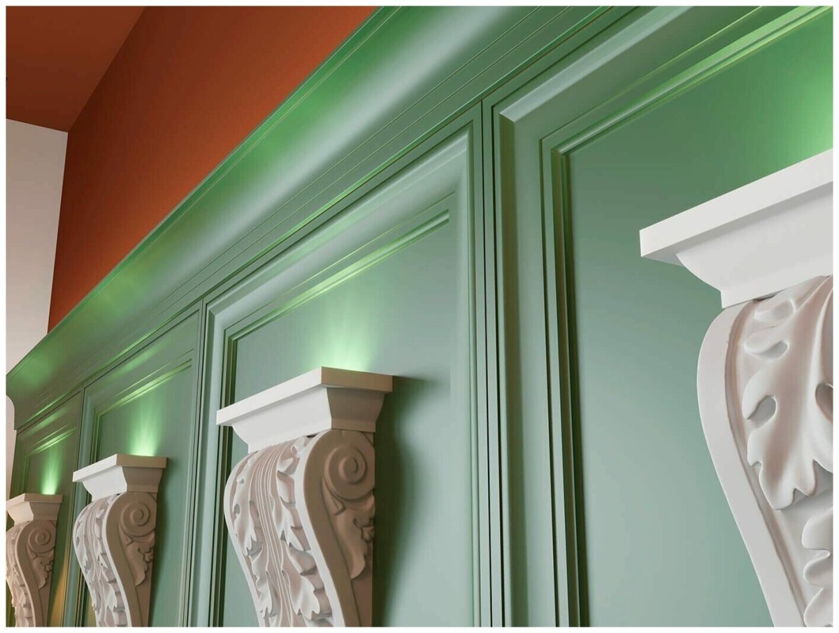 Молдинги в интерьере