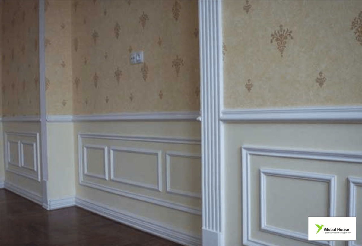 Гипсовые молдинги для потолка