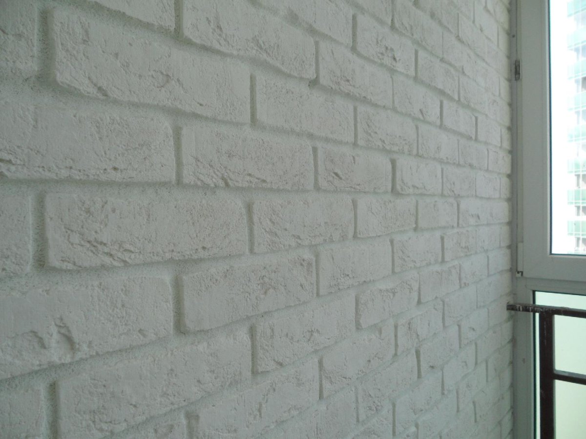 Декоративная гипсовая штукатурка под кирпич